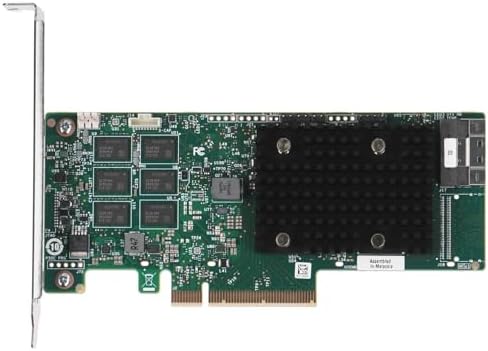 Broadcom MegaRAID 9560-8i - Contrôleur de stockage (RAID) - 8 Canal - SATA 6Gb/s/SAS 12Gb/s/PCIe 4.0 (NVMe) - RAID 0, 1, 5, 6, 10, 50, JBOD, 60 - PCIe 4.0 x8|B08B51T8YJ