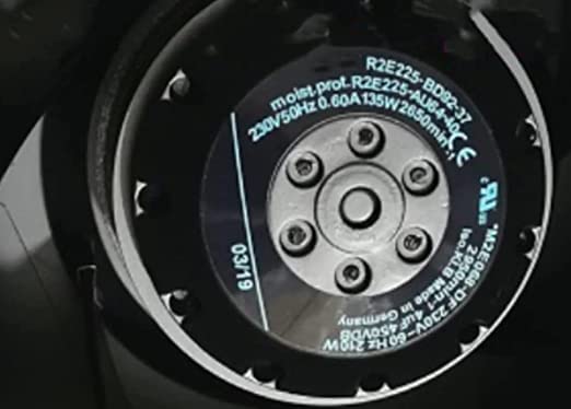 R2E225-BD92-37 230V 0.6A 135W M2E068-DF Centrifugal Fan|B09SPJGPTV