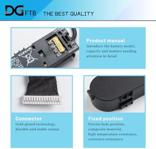 DGFTB 460499-001 462976-001 New Laptop Battery for HP Smart Array P P212 P400 P410 P410i P411 P800 Raid Controllers Series 462969-B21 381573-001 398648-001 HSTNM-B011 4.8V 650mAh|B0CFV4L95W