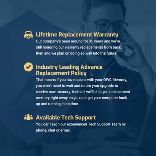 OWC 32GB DDR4 3200 PC4-25600 CL22 2Rx8 288-pin 1.2V ECC Unbuffered UDIMM Memory RAM Module Upgrade Compatible with Dell EMC PowerEdge Tower Server T150 T350