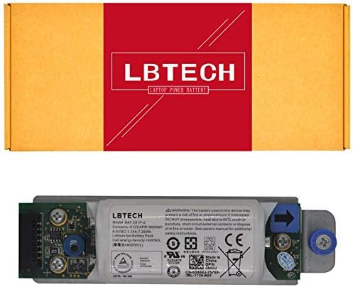 BAT 2S1P-2 Compatible Laptop Battery Replacement for Dell Raid Controller PowerVault MD3200i MD3220i Series 0668J 0D668J D668J 6.6V 7.26Wh