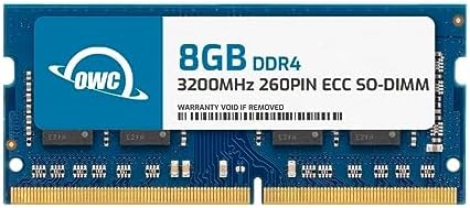 OWC 32GB DDR4 3200MHz PC4-25600 CL22 2RX8 ECC Unbuffered SODIMM 1.2V 260-pin Memory RAM|B0CBTCZP81