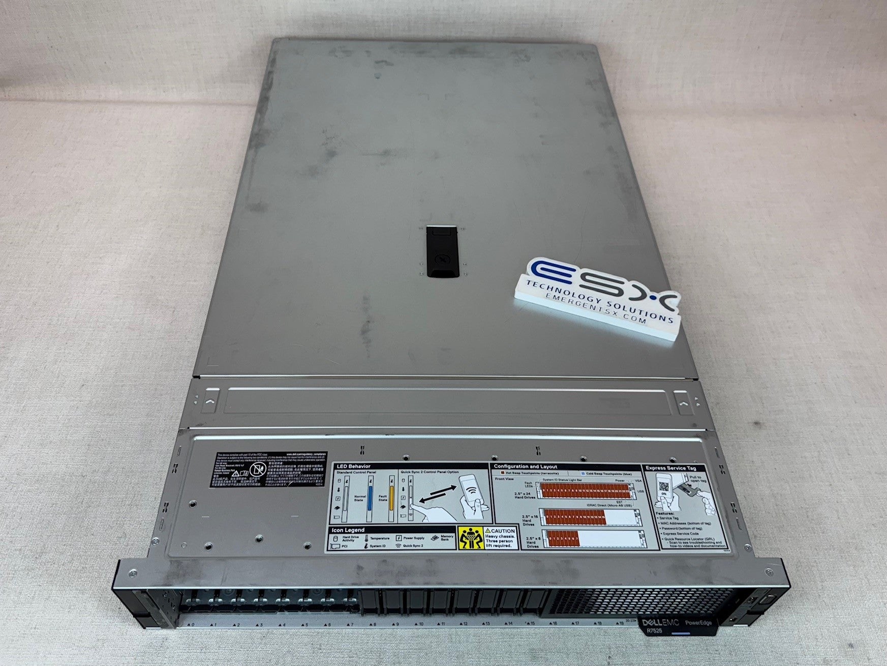 Dell PowerEdge R7525 16x 2.5" CTO Server - 2x Heatsink, 2x 1400W, iDRAC Ent