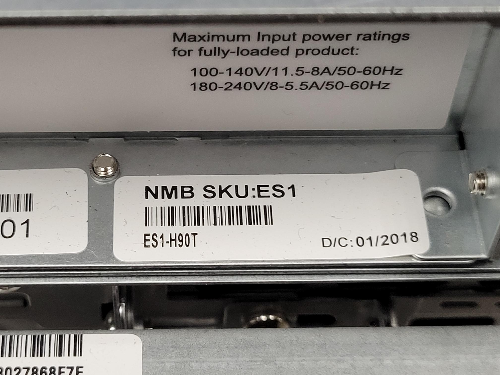 228TB Nimble Storage CS300 & 2 x ES1-H90T – 6.2TB Flash, 10Gbe