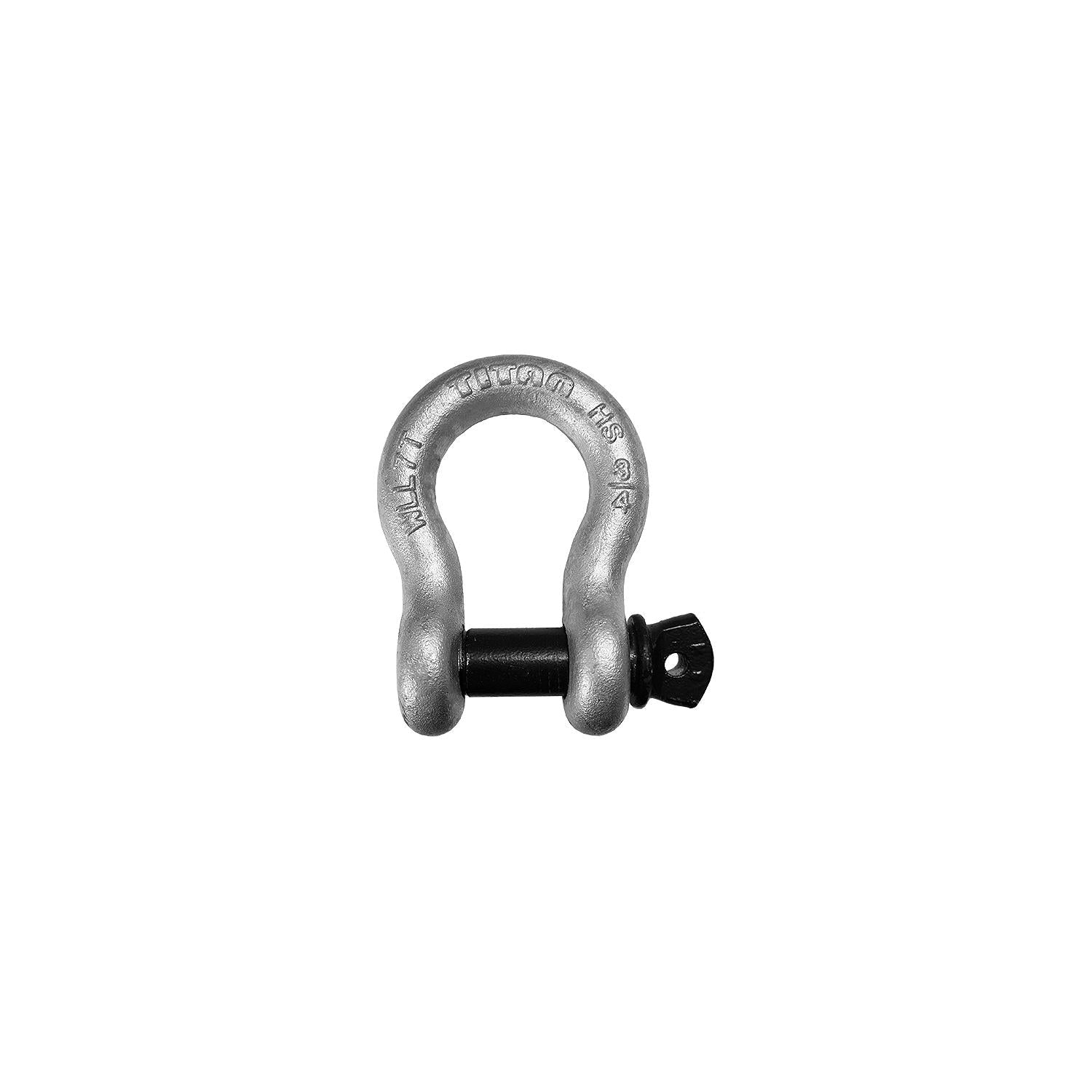 Titan Chain 10319614 High Strength Galvanized Bow Shackle, 3/4"