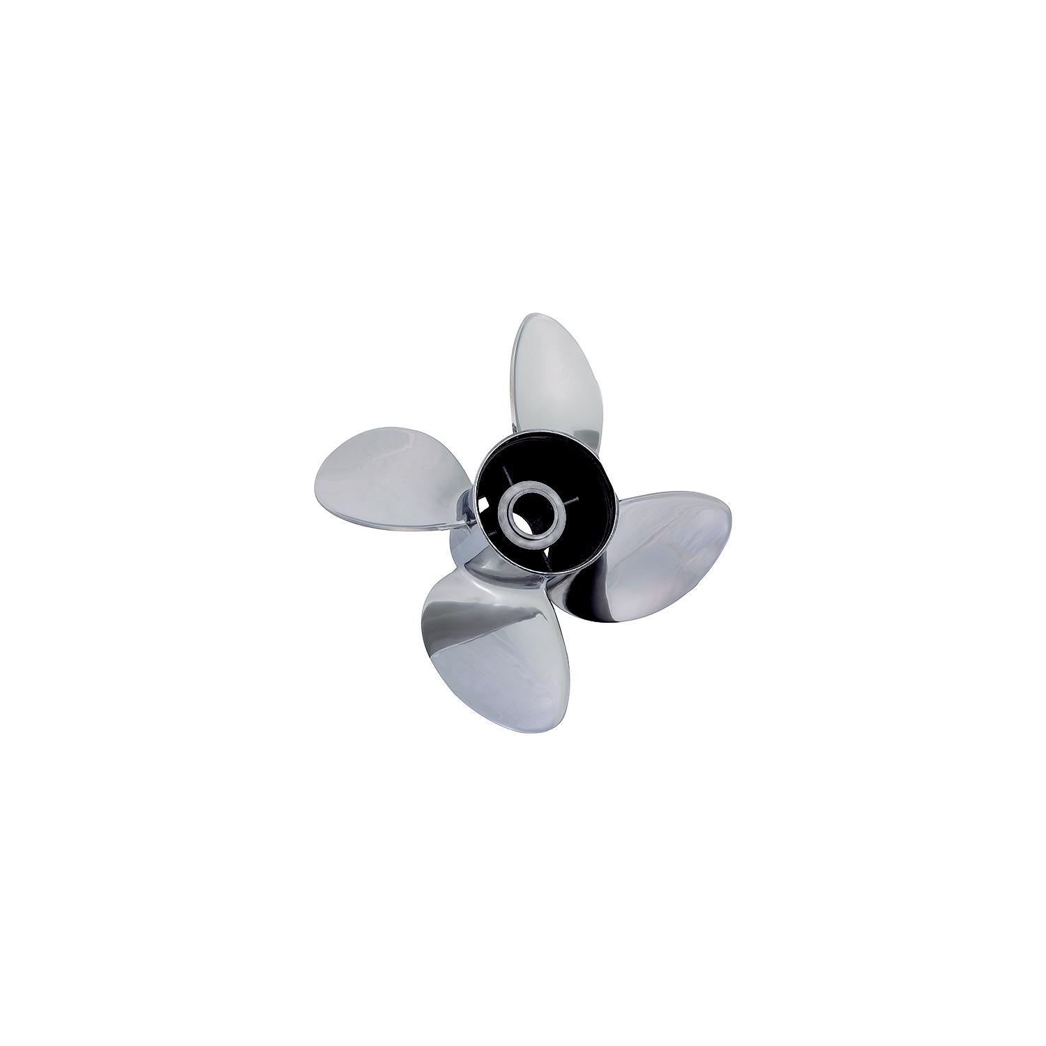 Solas 9553-145-15 Rubex HR4 Propeller, Stainless Steel, Interchangeable Hub, 4-Blade, RH 14.5 x 15"