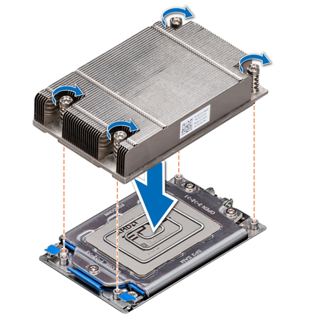 Dell R6415 (G14) Standard Heatsink | 4CFPC