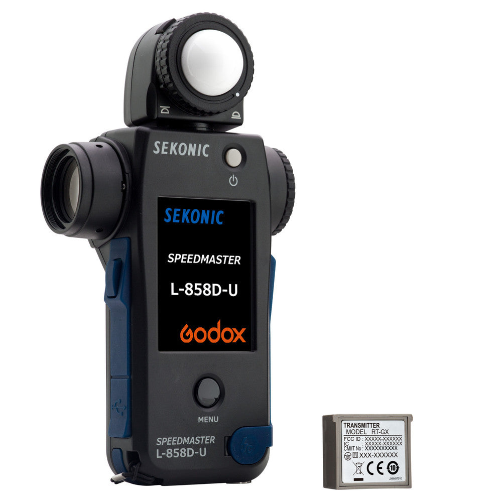 Sekonic L-858D-U (401-858) Meter plus RT-GX (401-628) Transmitter Module