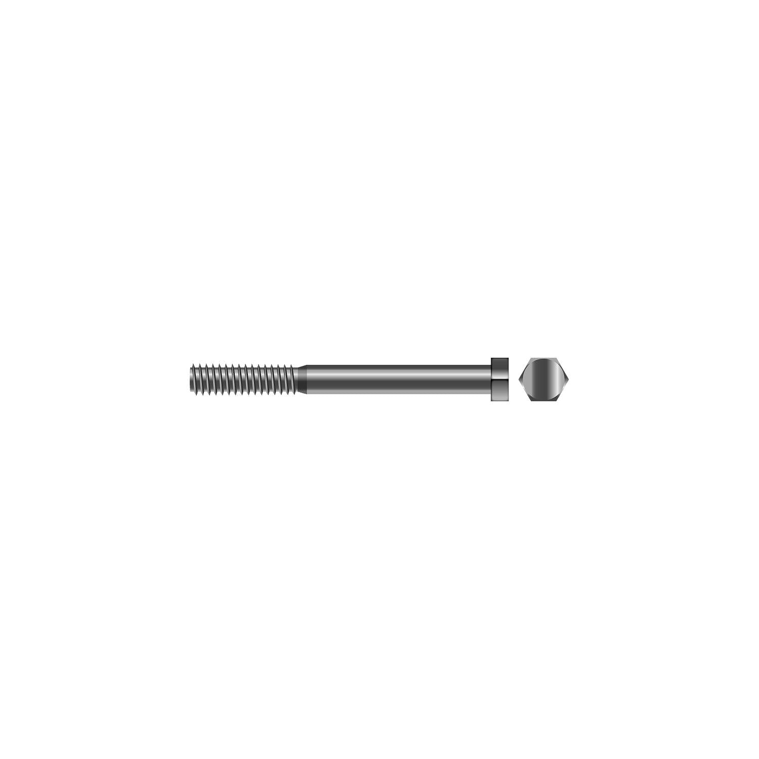Seachoice SC30062 Cap Screw Hex Head, 1/4"-20 x 2-1/2"