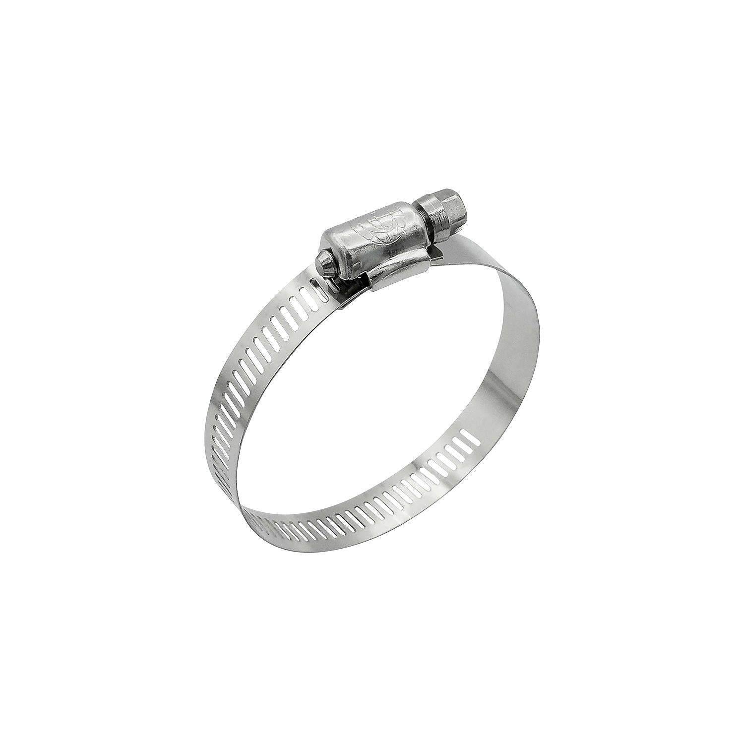 Seachoice 50-23404 Stainless-Steel Marine Hose Clamps, 1/2" Band, Size #72, 10/Bx