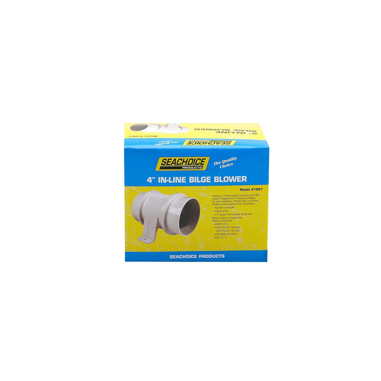 Seachoice 41861 In-Line Bilge Blower 4"