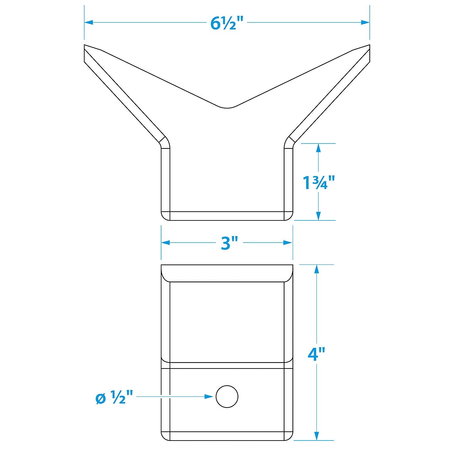 Seachoice Bow Stop (Bulk)