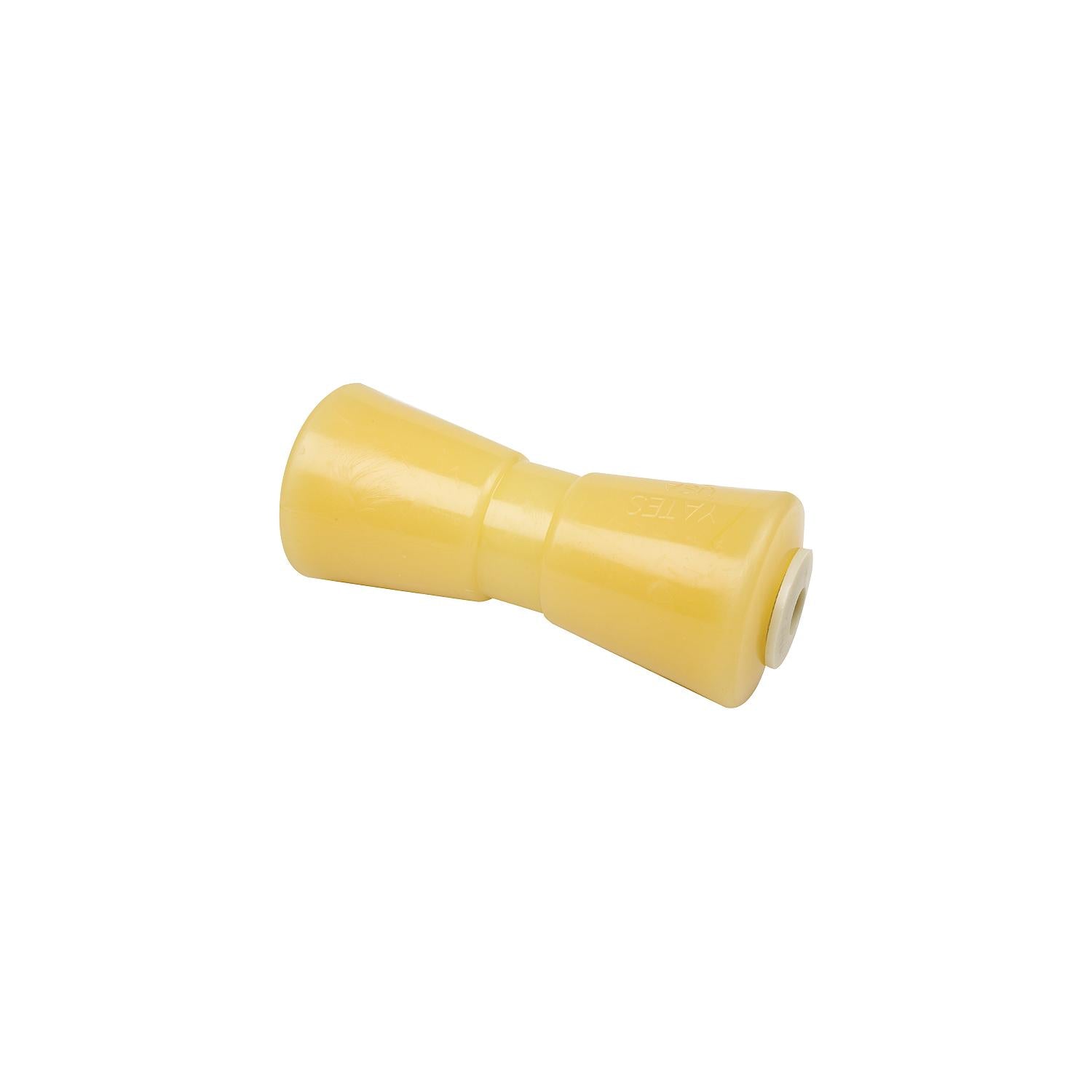 Seachoice 56460 Non-Marking TP Yellow Rubber Keel Roller With 5/8" ID Hole