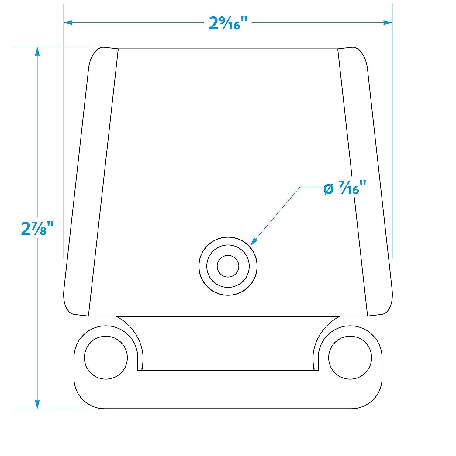 Seachoice 76921 Seachioce Replacement Latch Set for Igloo Coolers 28 to 162 QT, (2 Per Pack)
