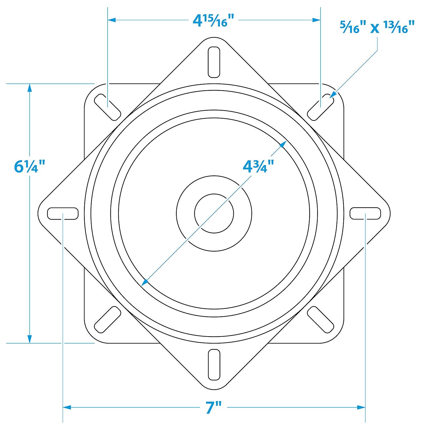 Seachoice 78400 360 Degree Seat Swivel