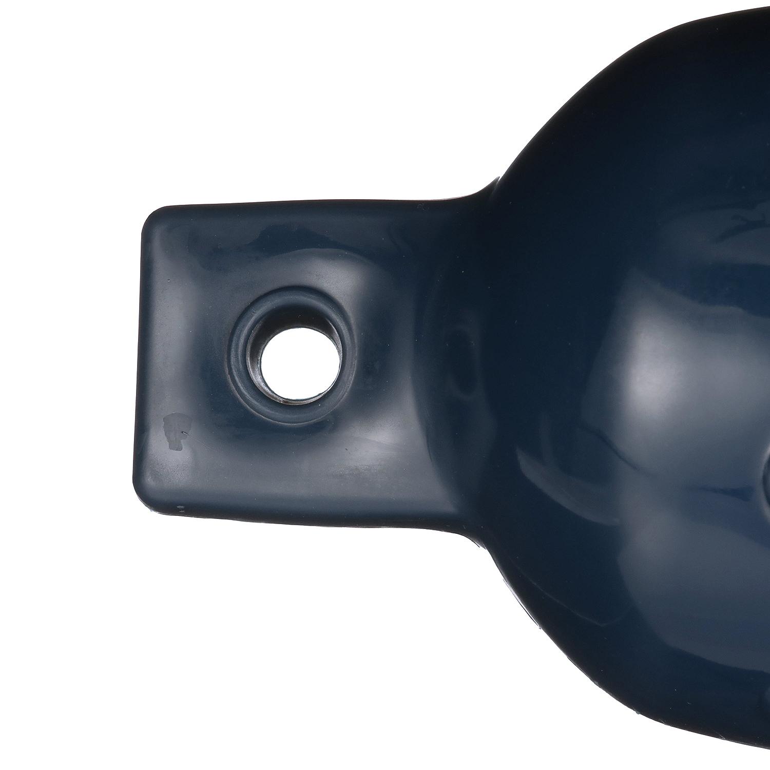 Seachoice DE79232S 79091 Twin Eye Ribbed Fender, Blue, 6.5 x 23"