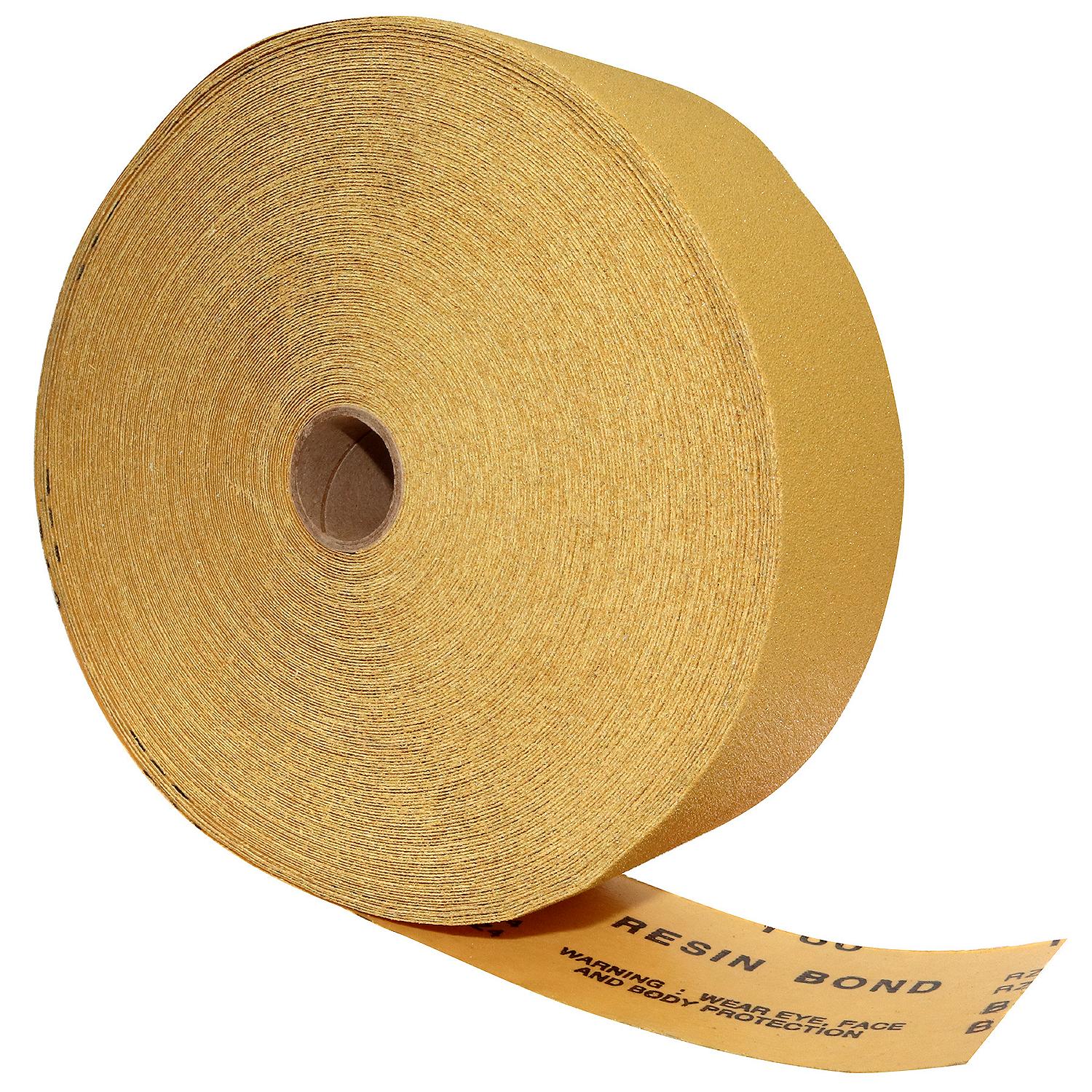 Seachoice 91924 Open Coat Aluminum Oxide PSA "C" Weight Sheet Roll P120, 2-3/4" x 30 yd