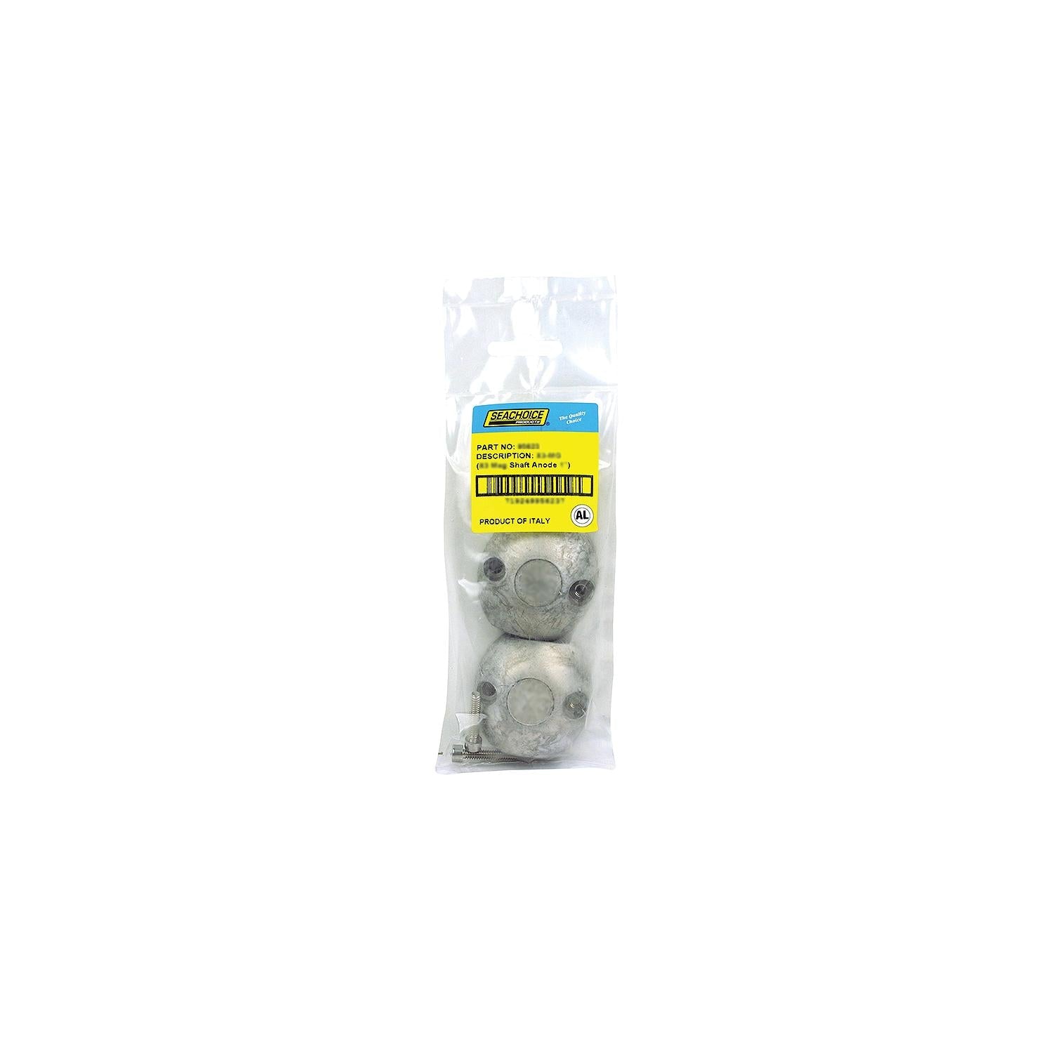 Seachoice 95631 Streamlined Shaft Anode w/Allen Screw, Aluminum, Model X7, Size 1-1/2"