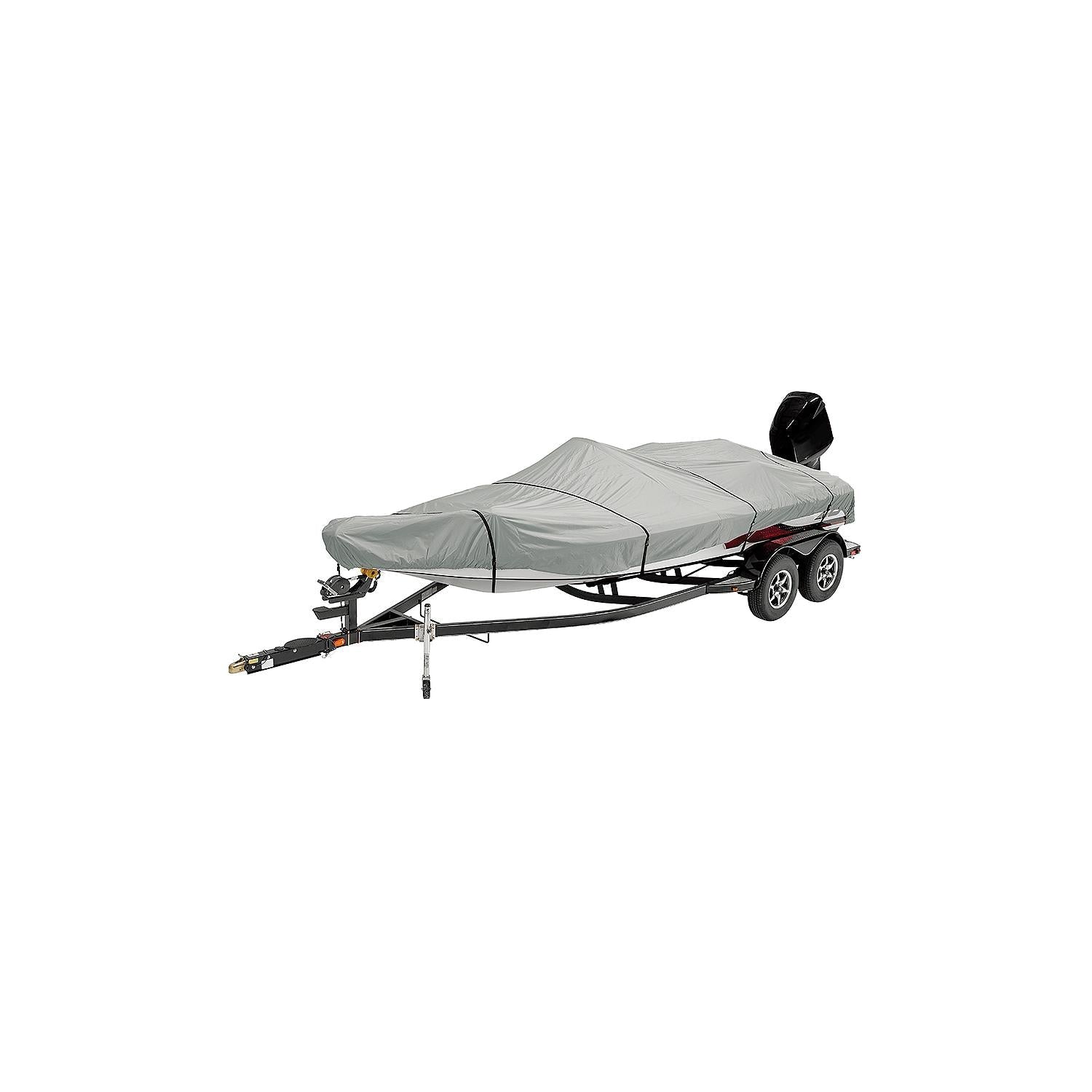Seachoice 97313 Universal Fit Boat Cover for 16'-18' Bass Boat, V-Hull Runabout, V-Hull Fishing Boats