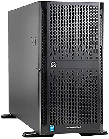 HP ProLiant ML350 G9 Tower Server, 2 x Intel 8-Core CPUs, 128GB DDR4 RAM, 4TB SSDs, RAID (Renewed