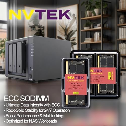 64GB (2X32GB) DDR4 2666MHZ PC4-21300 2Rx8 1.2V CL19 260-PIN ECC Unbuffered SODIMM KIT|B0FJD3K8MJ