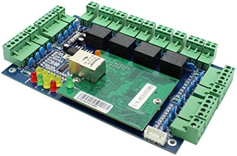 MENGQI-CONTROL Professional 4 Doors TCP/IP Network Wiegand 26/34 bit Access Control Board Panel Access Controller