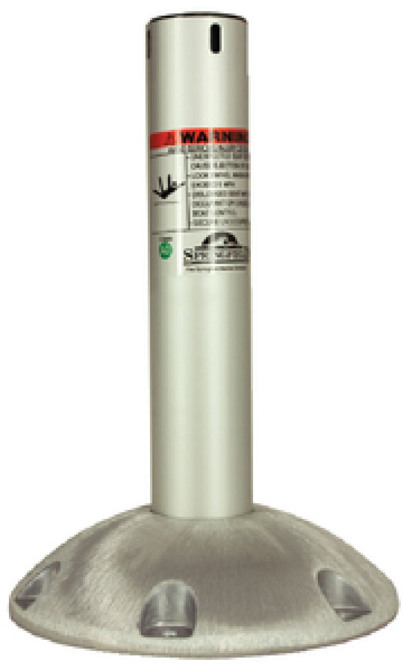 Springfield 1250314LNS 2-3/8" Series Explorer Fixed Height Locking Pedestal, Satin Finish