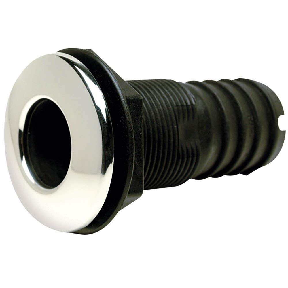 Seachoice Stainless Steel Covered Thru-Hull