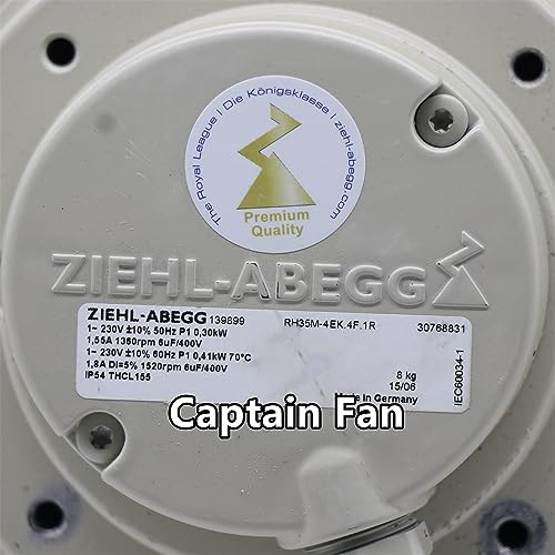 RH35M-4EK.4F.1R Ziehl-abegg Fan 230VAC 1.55/1.8A 0.30/0.41KW Centrifugal Fan|B0CG9G6MCM