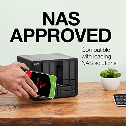 Seagate IronWolf Pro 24TB Enterprise NAS Internal HDD Hard Drive – CMR 3.5 Inch SATA 6Gb/s 7200 RPM 512MB Cache for RAID Network Attached Storage, Rescue Services (ST24000NT002)|B0CSPCFKR9