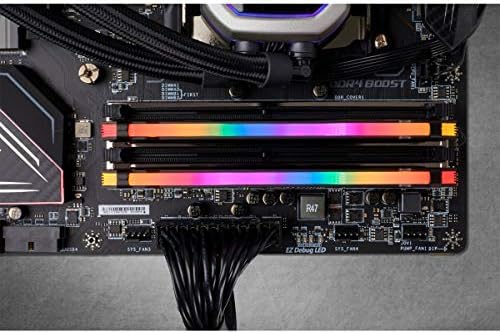 CORSAIR Vengeance RGB PRO DDR4 RAM 32GB (2x16GB) 3600MHz CL18-22-22-42 1.35V Intel AMD Desktop Computer Memory - Black (CMW32GX4M2Z3600C18)|B082DGZJ9C