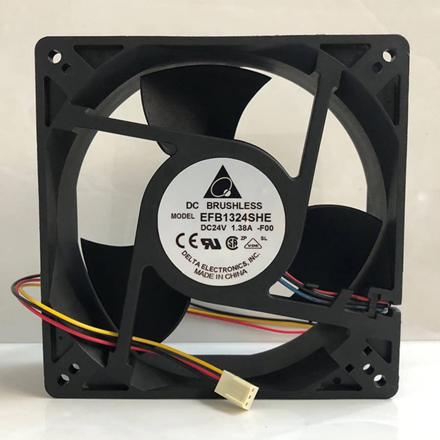 Delta EFB1324SHE 24V 33W 127mm High-Airflow Axial Inverter Fan
