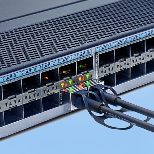 [2 Pack] 1.25/2.5/5/10G SFP+ to RJ45 Transceiver, Copper SFP+ Module, Cat.6a/7, up to 30m, for Cisco SFP-10G-T-S, MikroTik S+RJ10, Ubiquiti UF-RJ45-10G, Netgear AXM765, Netgear, TP-Link, Fortinet|B0BZPD68R7