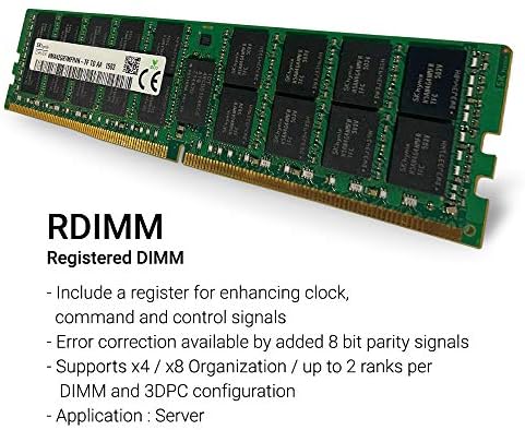 AB614353-BN - 32GB DDR4-3200Mhz 2Rx8 ECC Registered RDIMM (Compatible with OEM PN# AB614353