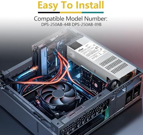 DPS-250AB-44B 250W Power Supply Compatible with Synology DS1815, DS1812, DS1513, DS1512, DS1511, DS1813, DS1515, DS1010, RS814, RS815, DS2015xs, TS531