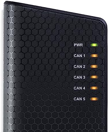 Kvaser Memorator Pro 5xHS 5 Channel Stand-Alone Data Logger, USB-to-CAN/CAN FD Interface with Program