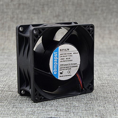 Ebmpapst 8214JN 24V 10.8W 8038 8CM 450mA ABB Siemens Inverter Cooling Fan|B01HHOKHCM