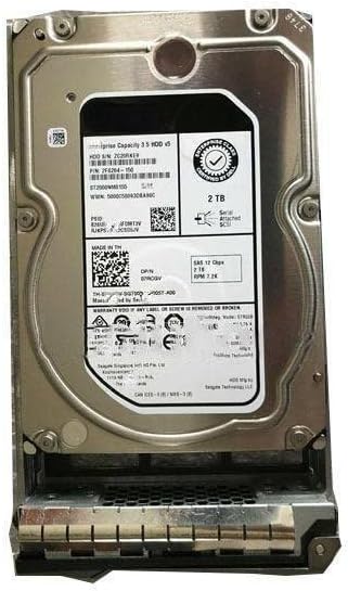 Disco rígido de servidor 2 TB 7,2 K 3,5 SAS 12 G ST2000NM0155 07RCGV
