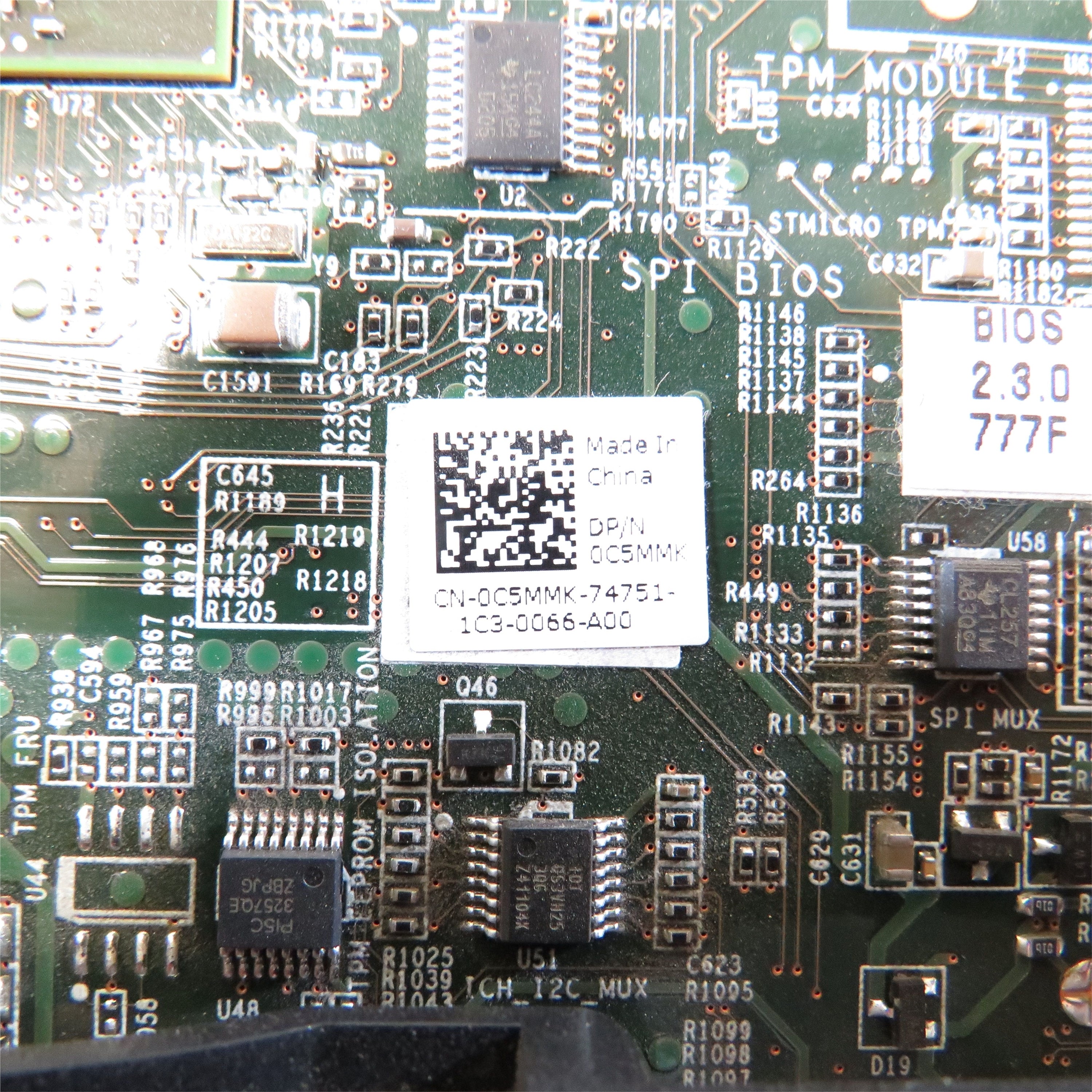 Dell C5MMK PowerEdge R715 Secondary System Board (Refurbished)