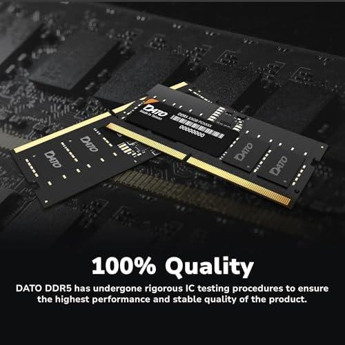 DDR5 SODIMM 32GB Kit 16GBx2 Laptop RAM 5600MHz PC5-44800 CL46 1.1V 262-Pin Non-ECC unbuffered dimm, Notebook Memory Module