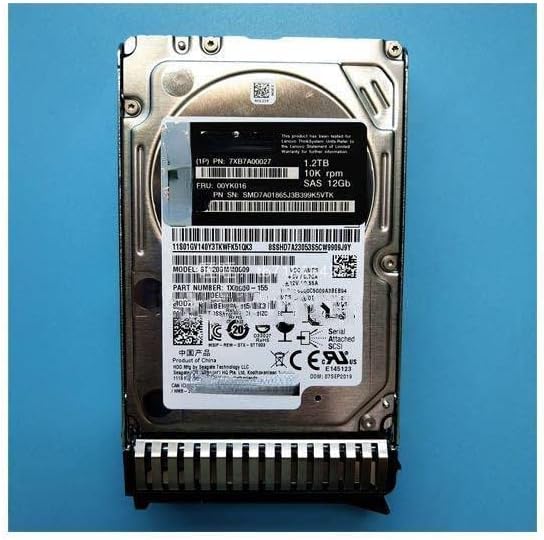 for 7XB7A00027 00YK016 1.2T 10K SAS 2.5 12gb 1.2TB SR650 Hard Drive|B0C3BL3VS5