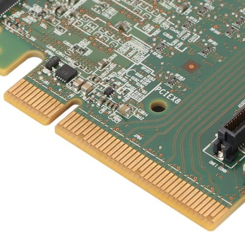 Zyyini SAS3 RAID Array Card, 8 Ports PCIE 3.0 1G MegaRAID 9217 8I RAID Controller Card, Multiple RAID Levels, MegaRAID 9361 8i, PCI Express 3.0 X8, SATA or SAS Ports|B0CP2HKFY2