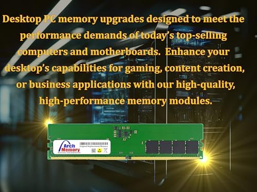 16GB SNPR1WG8C/16G AB663418 Replacement for Dell 288-Pin DDR4 3200MHz ECC UDIMM Memory for PowerEdge R340