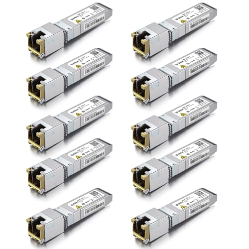 ipolex SFP+ 10GBase LR Singlemode Module, 10G SFP LC 1310nm Fiber Optic Transceiver for Cisco SFP-10G-LR, Ubiquiti UniFi UF-SM-10G, Meraki MA-SFP-10GB-LR, Netgear AXM762, Mikrotik and More, up to 10KM|B01EN33WYK