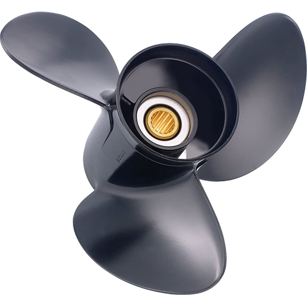 Solas Propeller 2411-140-11 Solas Amita 3 Aluminum 3-Blade Propeller for, Johnson/Evinrude