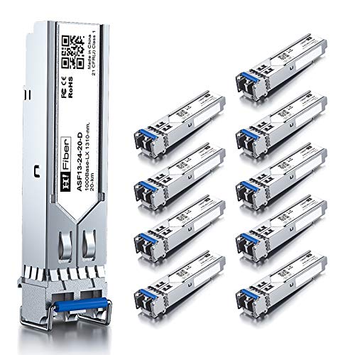 H!Fiber.com 4 Pack 10Gb SFP+ RJ45 Module, 10Gbase-T Ethernet SFP+ Copper Transceiver Support 10G/5G/2.5G/1.25G, Compatible with Cisco SFP-10G-T-S, Ubiquiti UF-RJ45-10G, UniFi, TP-Link, MikroTik, 30m|B0DN6TBR6L