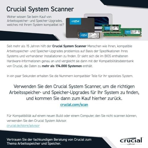 Crucial 16GB DDR4 RAM, 3200MHz CL22 (or 2933MHz or 2666MHz) Laptop Memory, SODIMM 260-Pin, Compatible with 13th Gen Intel Core and AMD Ryzen 7000 - CT16G4SFRA32A|B08C511GQH