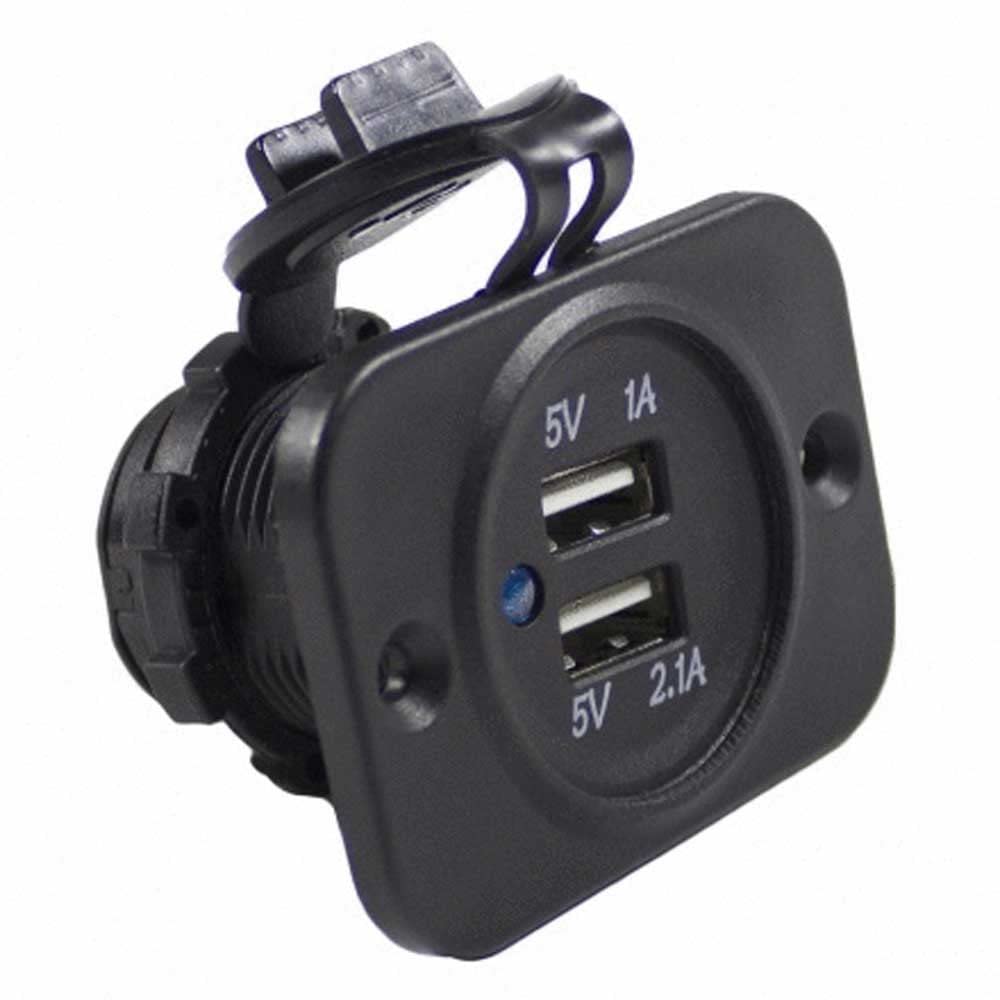Wirthco 20601 Battery Doctor Dual USB Port w/Indicator Light