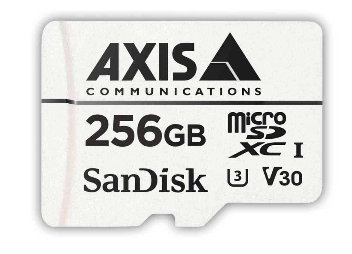 AXIS 256 GB 10 Pieces Surveillance MicroSDXC Card (02021-021