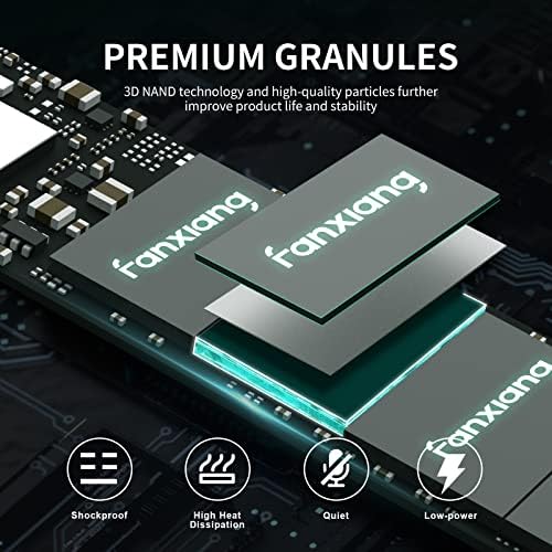 S500 Pro 512GB NVMe SSD M.2 PCIe Gen3x4 2280 Internal Solid State Drive, SLC Cache 3D NAND TLC, Up to 3200MB/s, Compatible with Laptop and PC Desktops(Black
